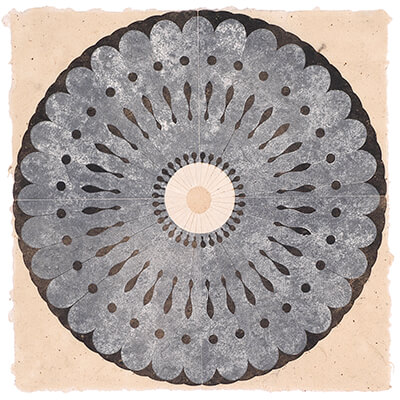 print, Rose Window 18 by Mary Judge.