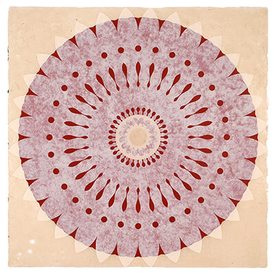 print, Rose Window 21 by Mary Judge.
