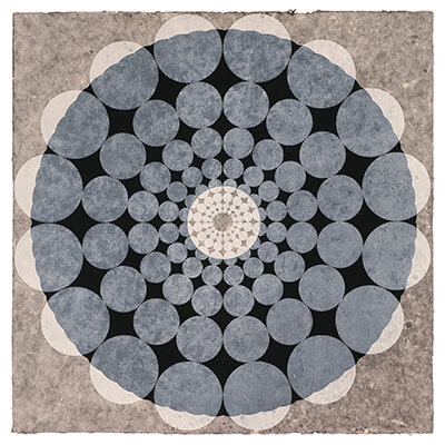 print, Rose Window 73 by Mary Judge.