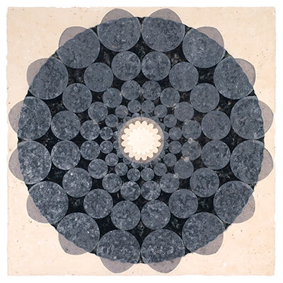 print, Rose Window 74 by Mary Judge.