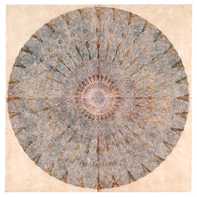 print, Rose Window 92 by Mary Judge.