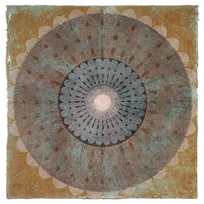 print, Rose Window 103 by Mary Judge.