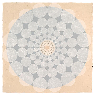 print, Rose Window 65 by Mary Judge.