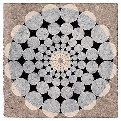 print, Rose Window 67 by Mary Judge.