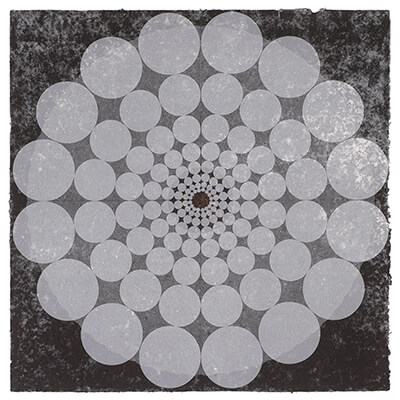 print, Rose Window 70 by Mary Judge.